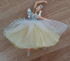 Vintage 1950s Fairy Ballerina for the Christmas Tree nice condition & gift boxed