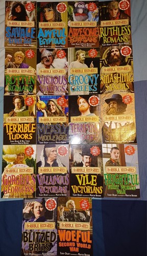 Horrible histories book set - histories,