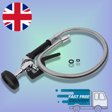 Commercial Kitchen Pre-Rinse Sprayer Head with 38" Hose, Brass Swivel Sink Spray