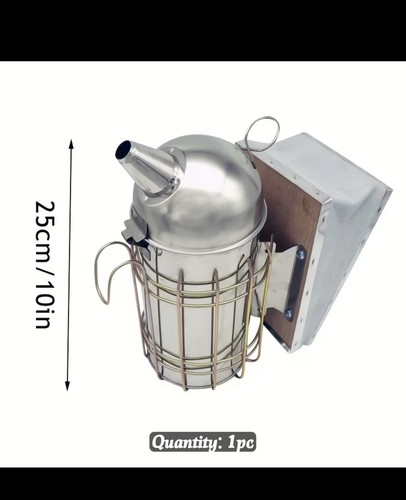 Bee hive smoker stainless - ✔,