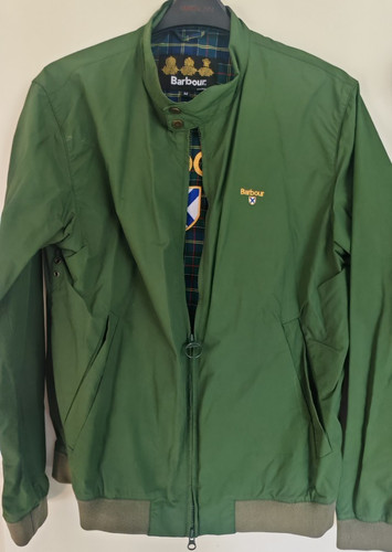 Barbour green waxed - green,