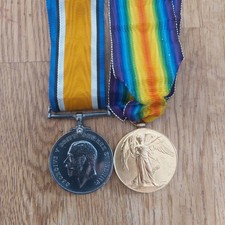 WW1 PAIR SOUTH STAFFORDSHIRE REGIMENT MARKHAM FRANCE SOMME YPRES PTE ARMY 