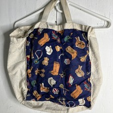 Vintage Cowgirl Tote Bag