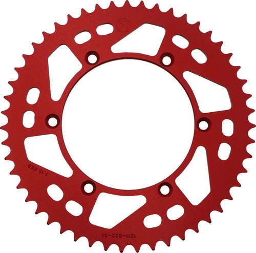 Rear aluminum sprocket - rear,