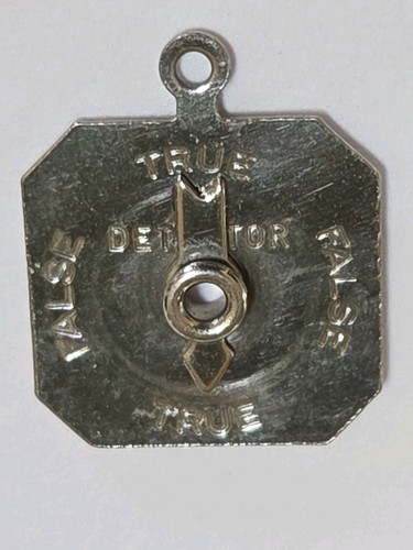 Sterling silver lie - ~, detector