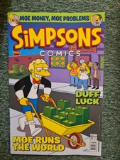 Simpsons comic October 2025 Issue 90 Moe Runs the World Excellent condition