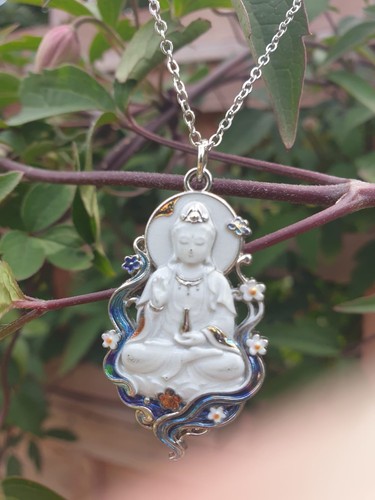 Beautiful enamel buddha - beautiful,