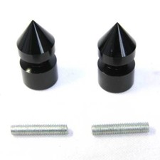 Motorcycle Spike Swingarm Spools Slider fit For Ducati 749 S R Dark 999R/S Black