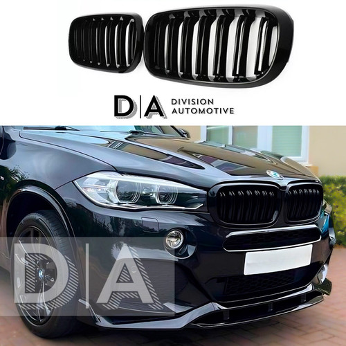 Pair gloss black kidney - gloss,