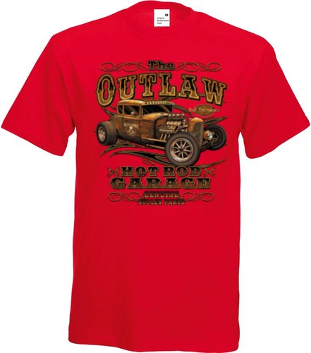 Red shirt with hot - shirt,