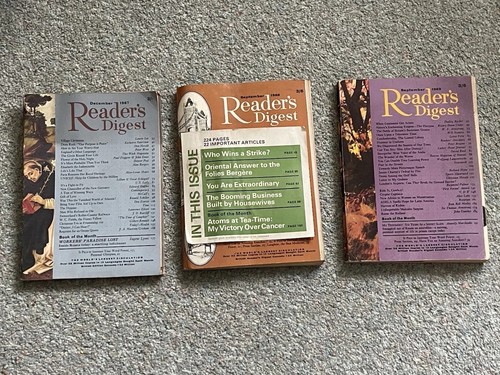 Set readers digest magazines - 3,