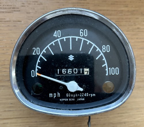 Suzuki speedometer b100p 1968 - speedometer,