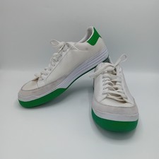 Adidas Originals Rod Laver Mens Trainers Size UK 10.5 White Green FLT