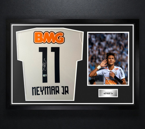 Neymar signed santos fc - jr,