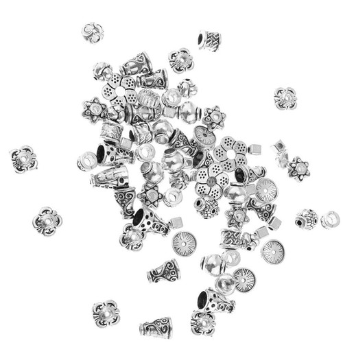 50pcs alloy silver spacer - 50pcs,