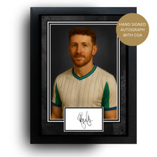 FRAMED RICHARD SMALLWOOD SIGNED ART (PERFECT FOR TRANMERE FANS)