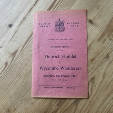 Dulwich Hamlet  v Wycombe IL