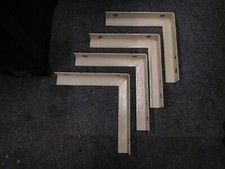 4 x Heavy Duty Steel Right Angle Bracket Thick Steel Ceiling Mount Fixings