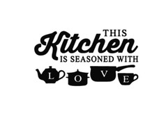 This kitchen seasoned with - seasoned,
