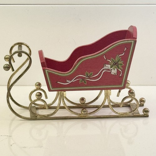 Vintage enesco red - red, wooden