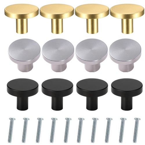 10pcs solid door - 10pcs, knobs