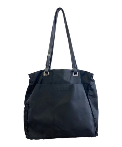 Prada nylon tote bag black - prada,