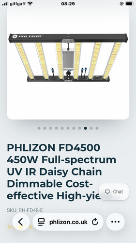 Phlizon led grow light - , 450w