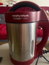 Soup Maker 501018 -Stainless Steel & Red (1.6 L) - Excellent condition