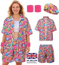 80s 90s Hawaiian Tracksuit Set