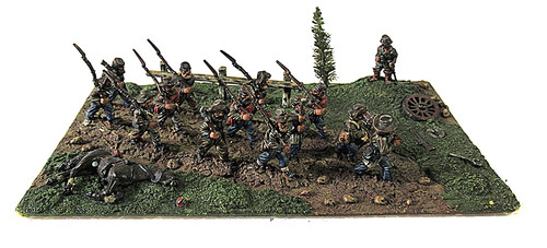 Wargames 28mm lead - paint, acw