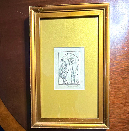 Rare signed original - rare, print