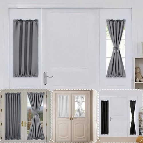 Thermal french door curtains - door,