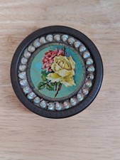 Vintage Metal Tin Roses &