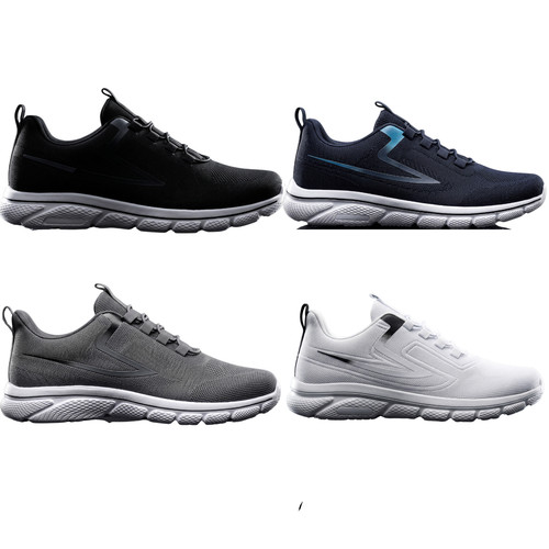 Mens trainers slip memory - on,