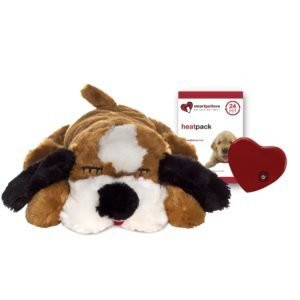 Snuggle puppy brown and - puppy-, white