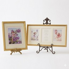 Cicely Mary Barker Gold Framed