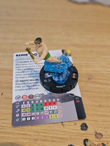 Wizkids heroclix namor 050 - heroclix,
