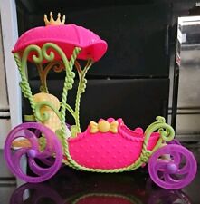 Barbie Dreamtopia Sweetville Kingdom Carriage RARE Pink Cart Buggy 2016