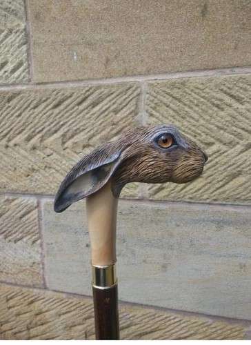Handmade hare hand carved - handmade,