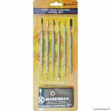 6pc WAX METAL CARVING CHISEL