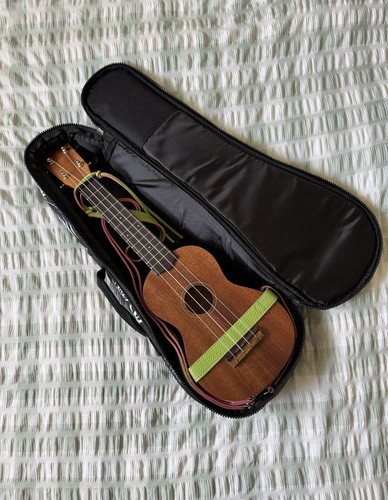 Ukulele with - (mahalo,