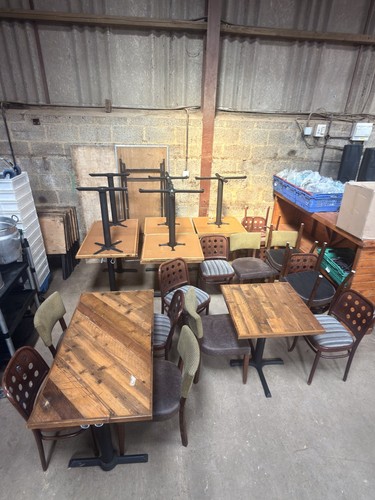 Restaurant cafe wooden table - restaurant,
