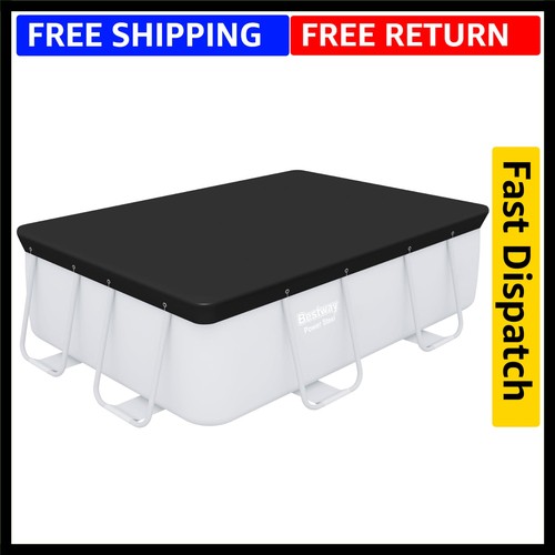 Rectangle pool cover for - pool, above