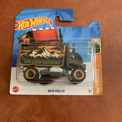 Hot wheels baja - hauler, orange