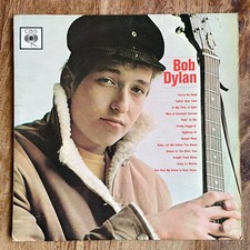 BOB DYLAN - BOB DYLAN    VG+/VG VINYL LP  / SECOND PRESSING UK / MONO