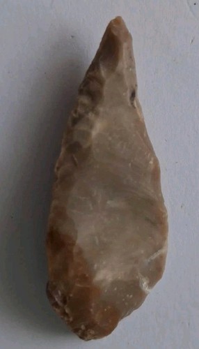 Neolithic flint leaf - neolithic, leaf-shaped