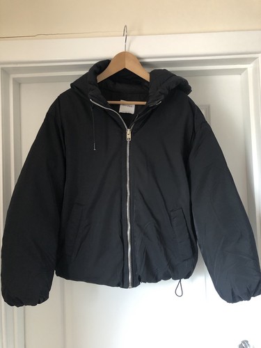Bershka black puffer jacket