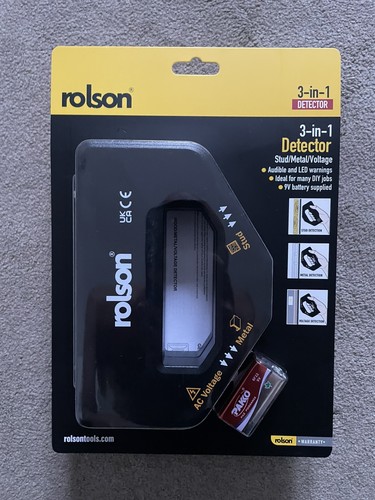Rolson 1 detector - rolson, 3-in-1