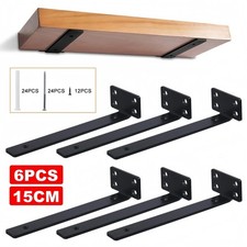 6Pcs Heavy Duty L Shape Metal