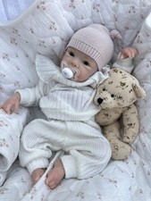 New 100% Full Silicone Reborn Doll - Weighted Newborn Girl - Soft - Flexi - 